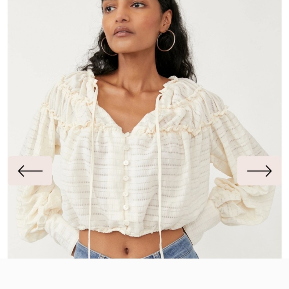 Free People Hailey Blouse - Picture 10 of 11